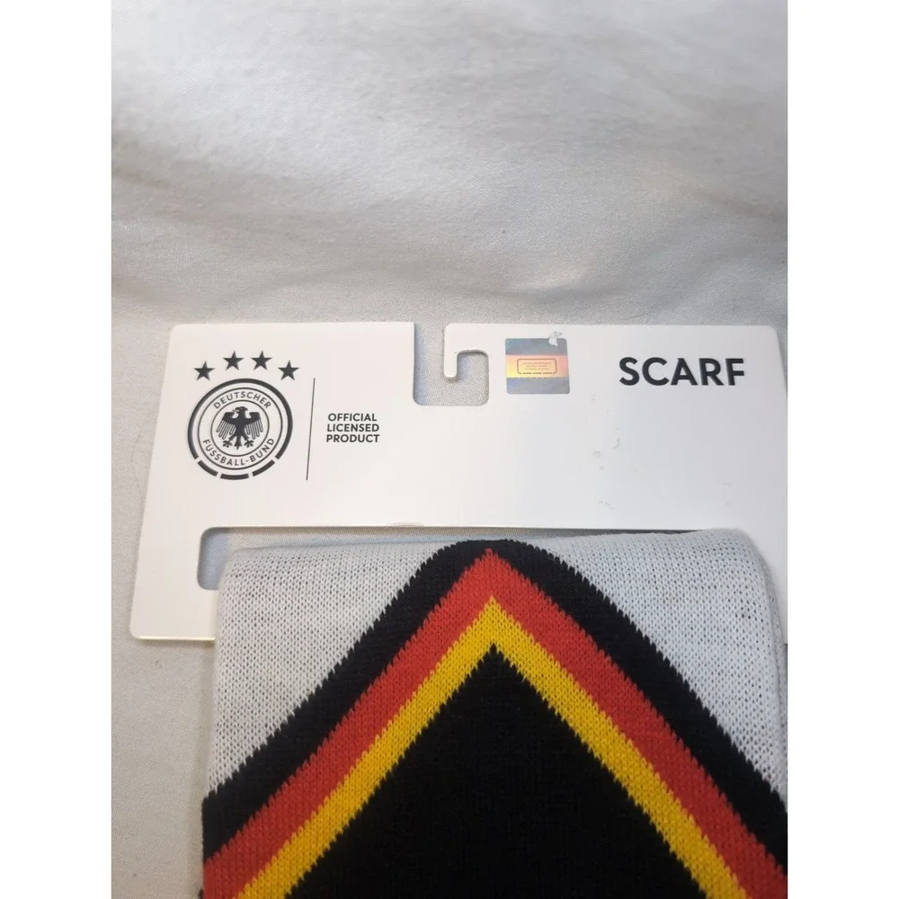 Germany Deutschland DFB Futbol Soccer Scarf FIFA World Cup Icon Sports